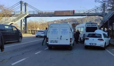 Giresun’da 4 Araçlı Trafik Kazası: 3 Yaralı